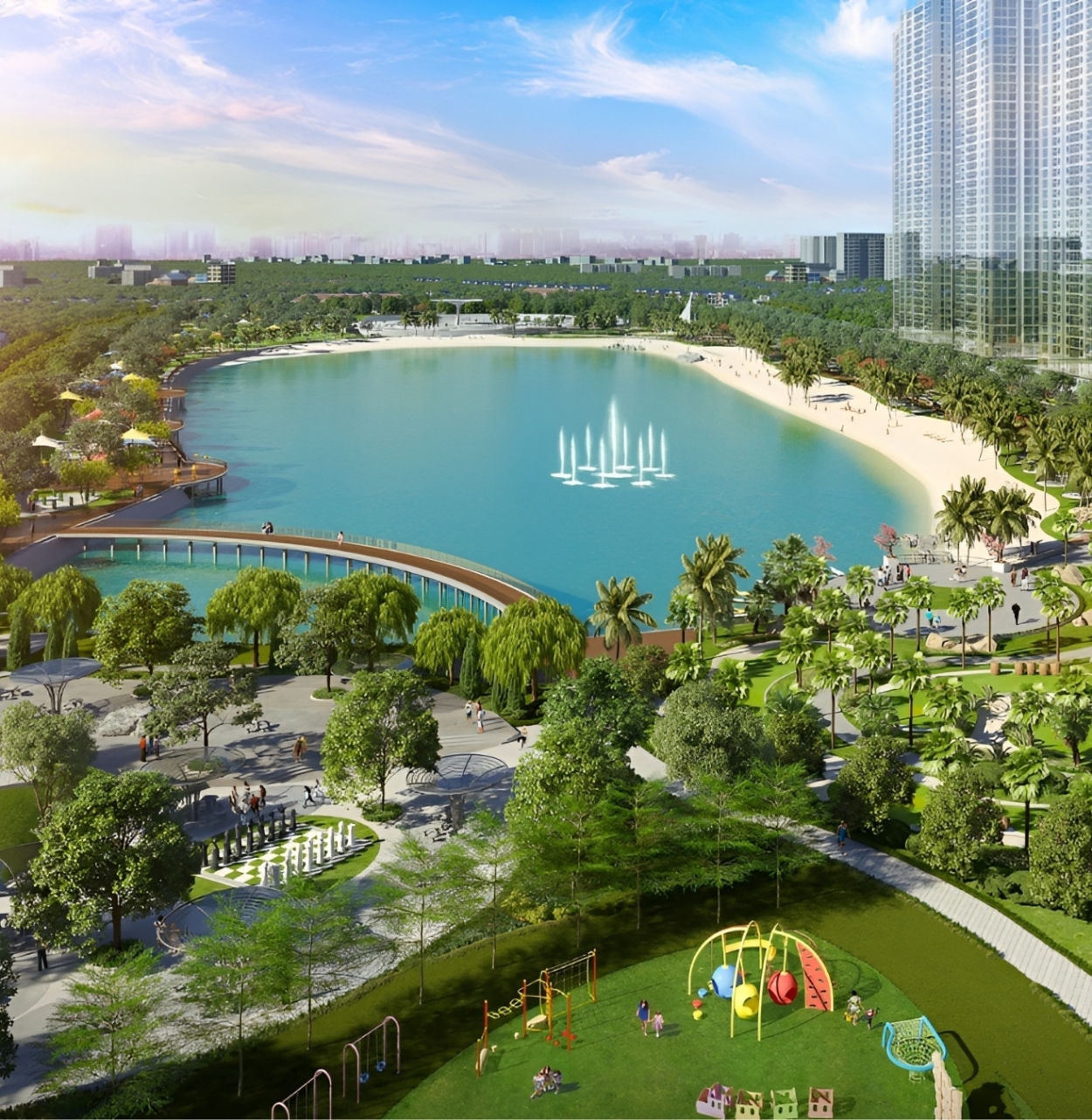 Không gian sống xanh tại Vinhomes