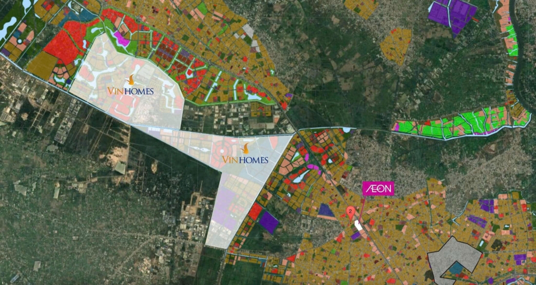 Vinhomes Hóc Môn Bản đồ vị trí dự án Vinhomes Hóc Môn